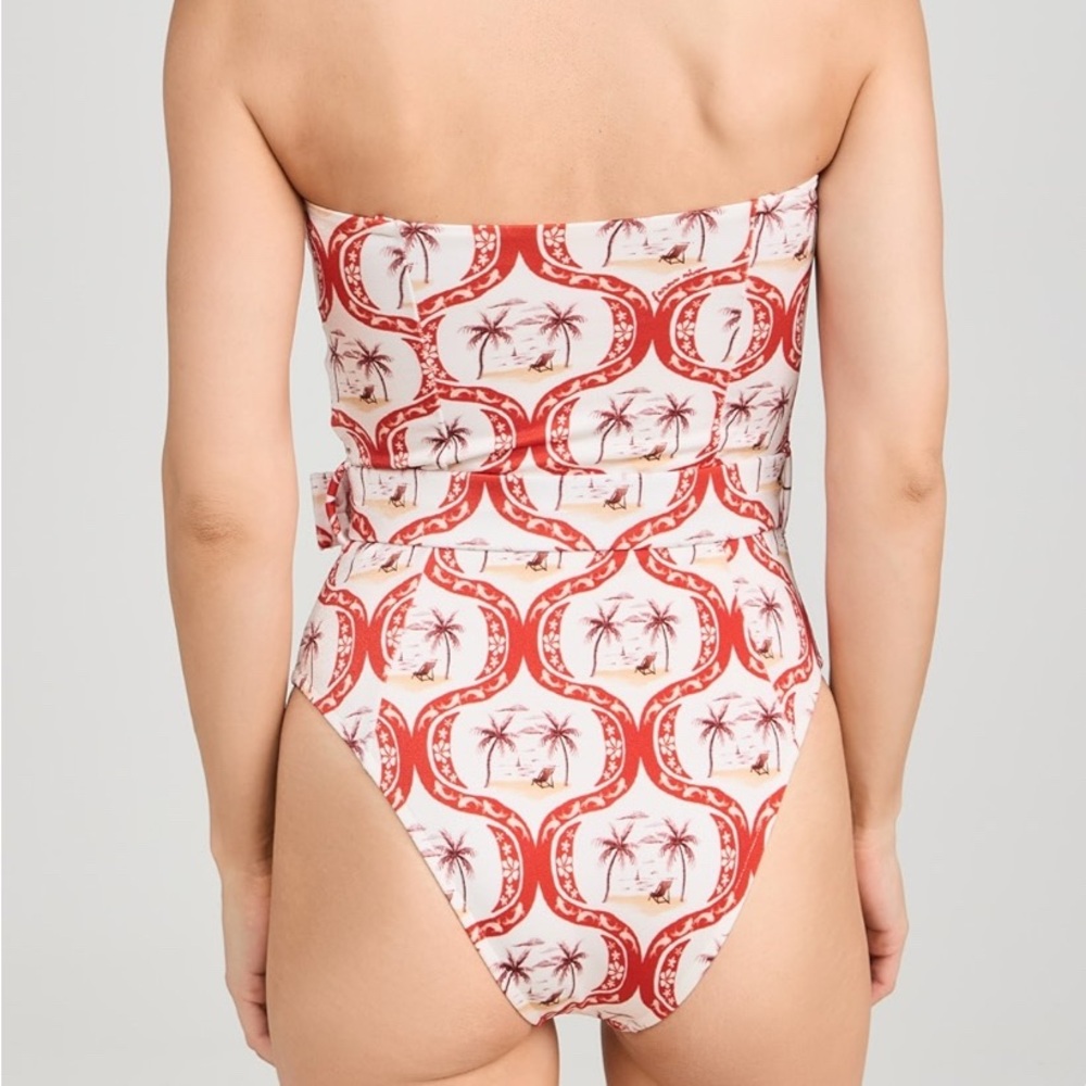 FARM Rio Summer Beach Strapless One Piece - Picture 3 of 8